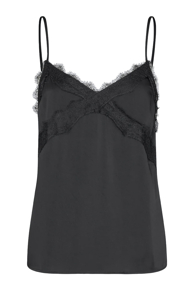 Dames top zwart
