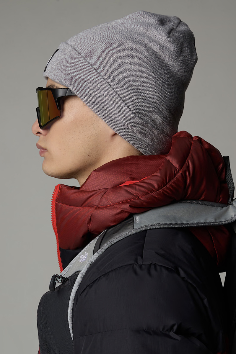 Wintersport muts senior grijs