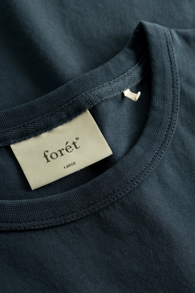 Foret PATCH T-SHIRT Blauw-1 3