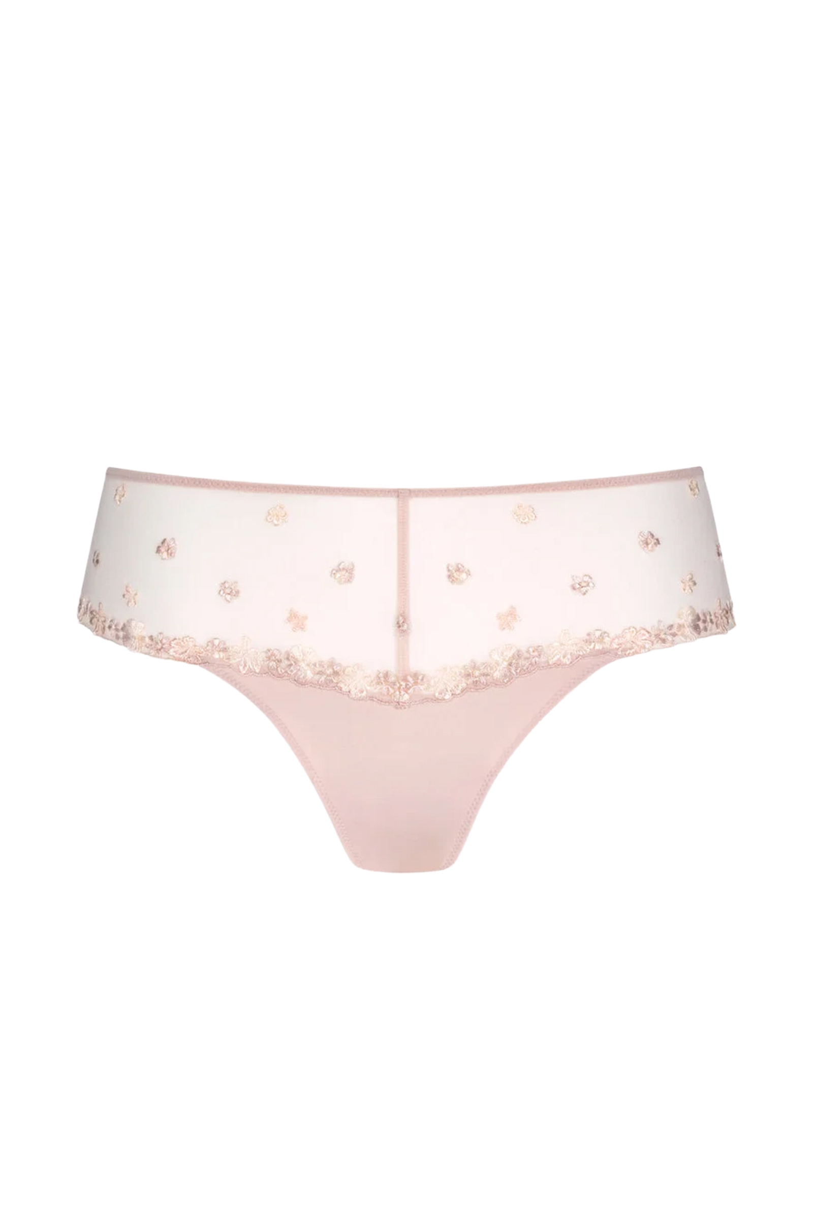 Lingerie dames hipster rose