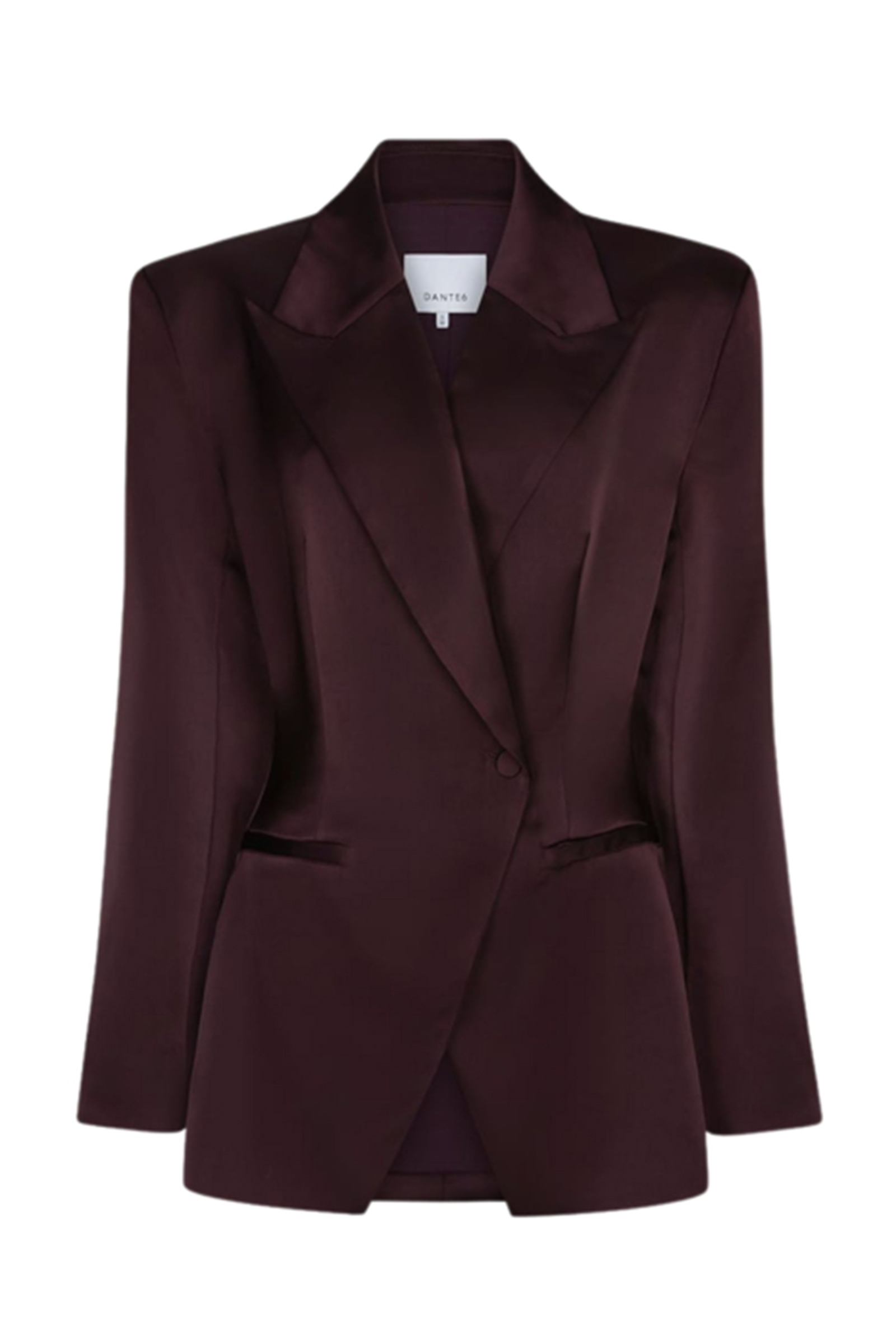 Dames blazer bruin