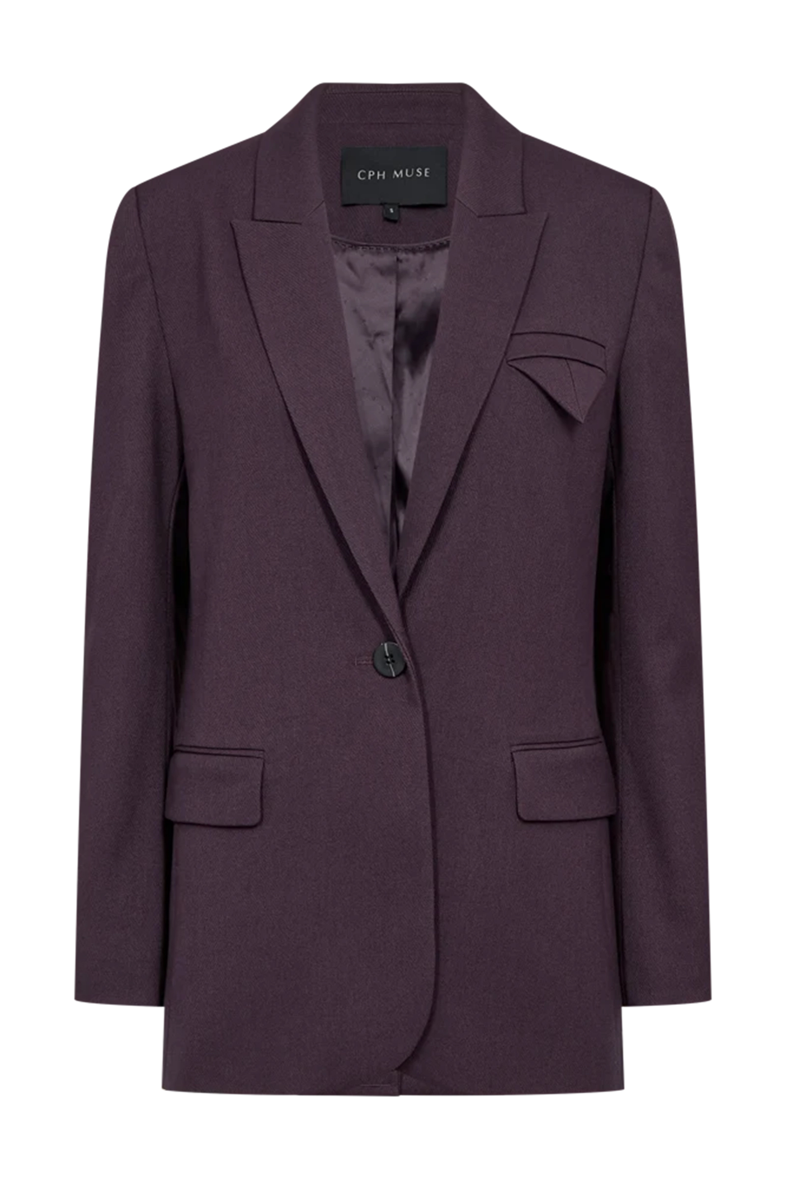 Dames blazer paars