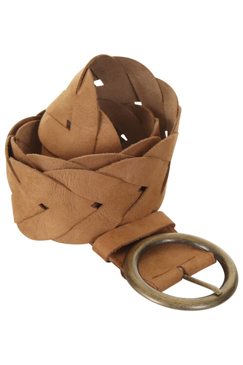 Trezz Dames riem Bruin/Beige-1 1