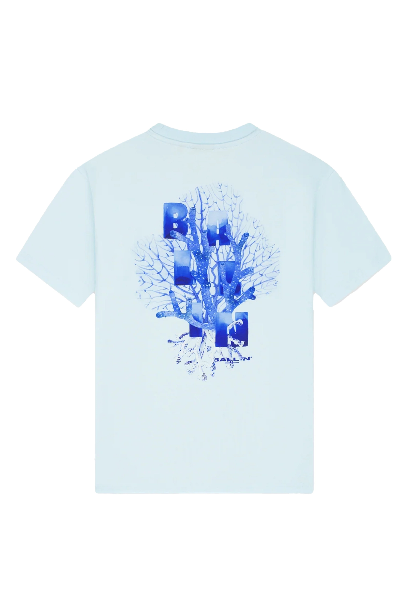 Jongens t-shirt korte mouw blauw