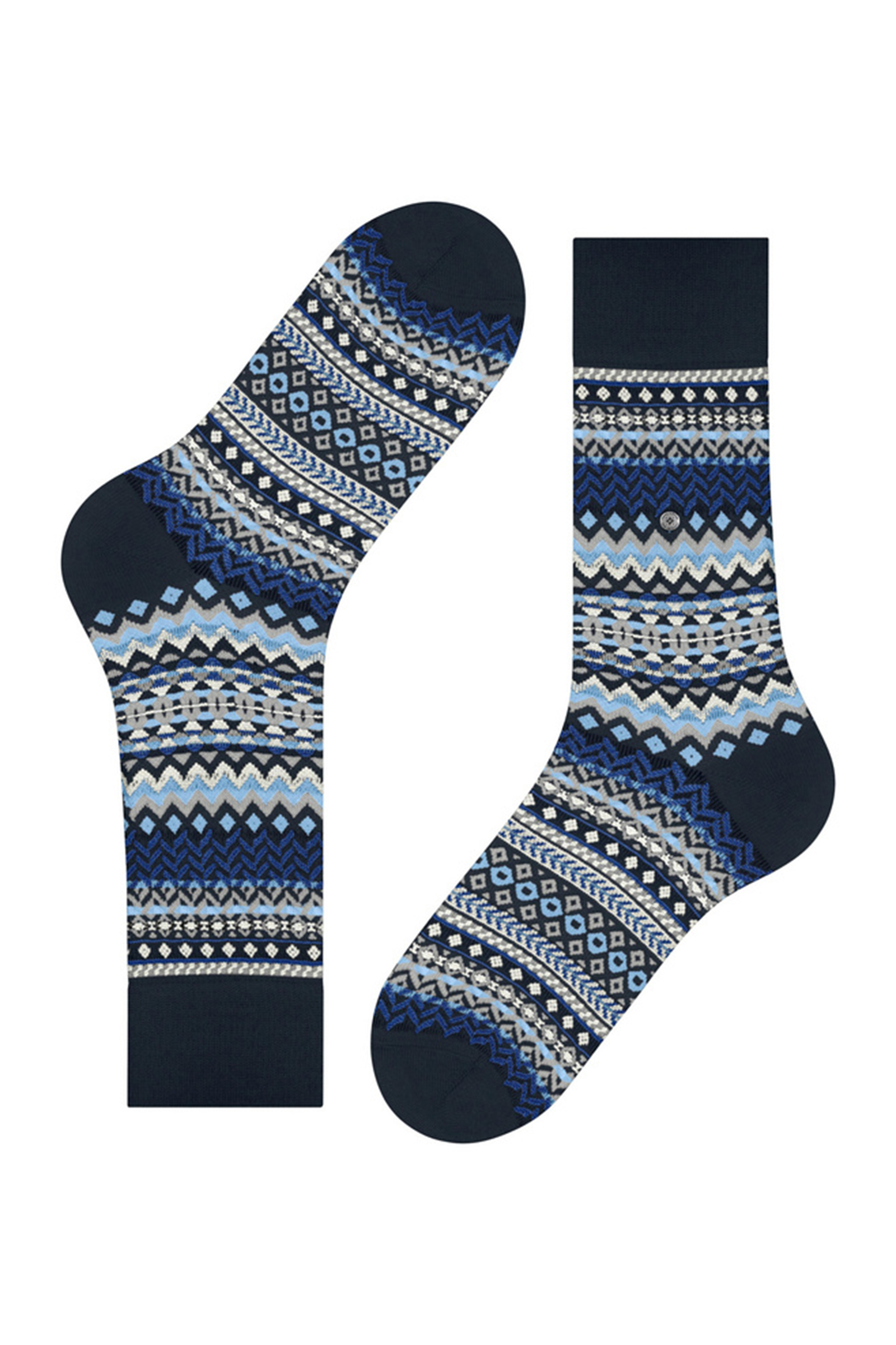 Heren sokken blauw
