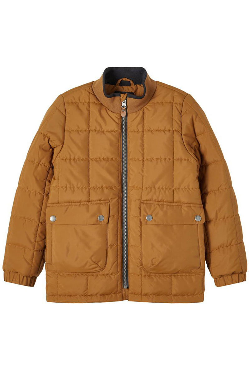 Name-It NKMMADDOX QUILT JACKET CAMP bruin/beige-1 1