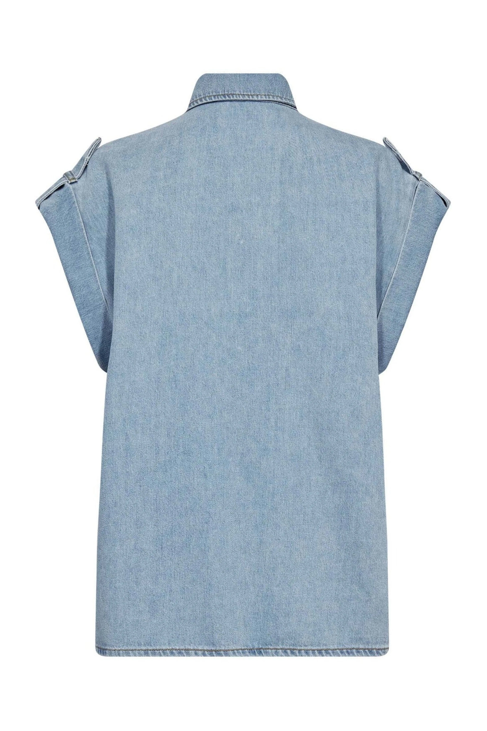 Dames blazer blauw