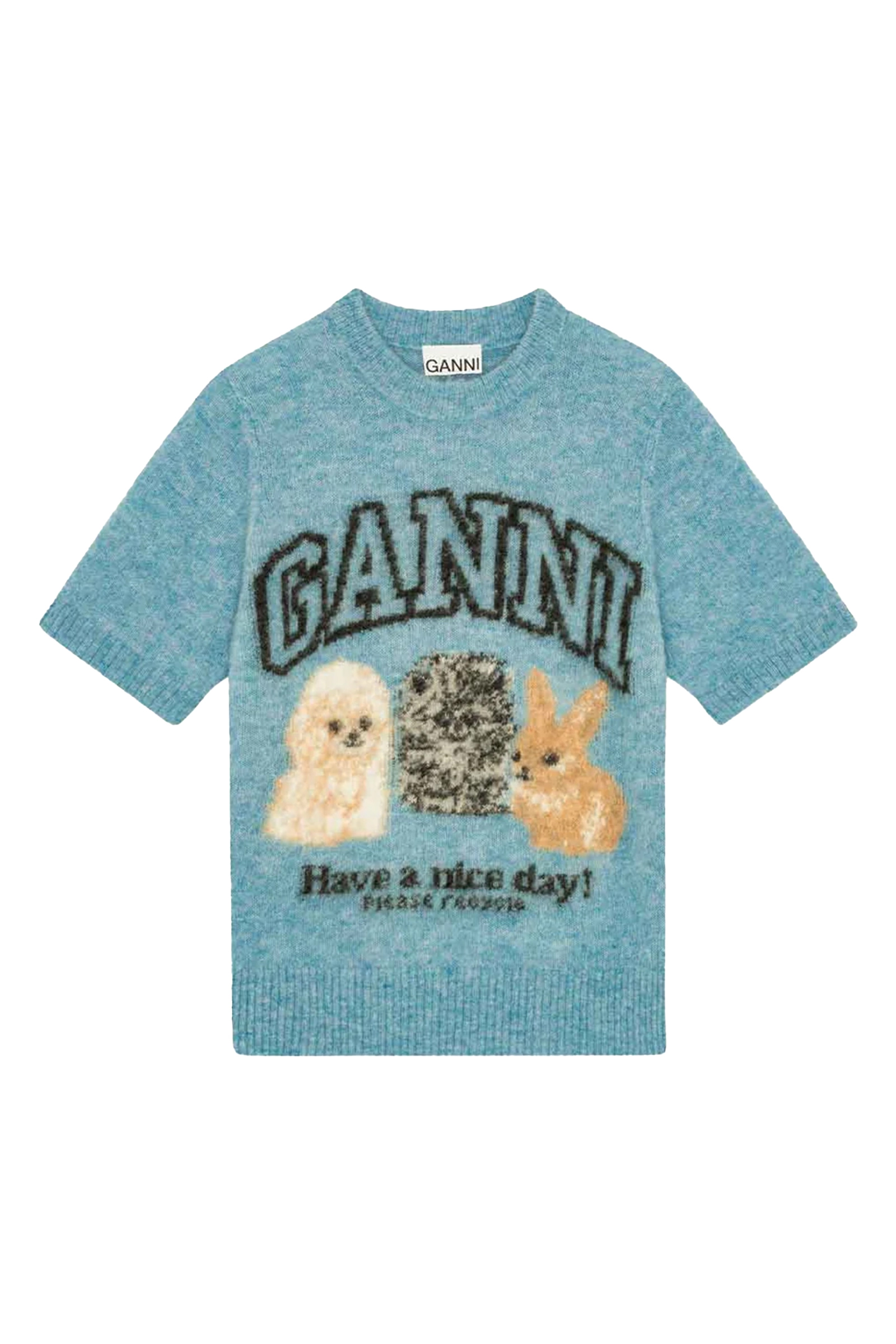 Ganni 00337211-30 Blauw-1 1