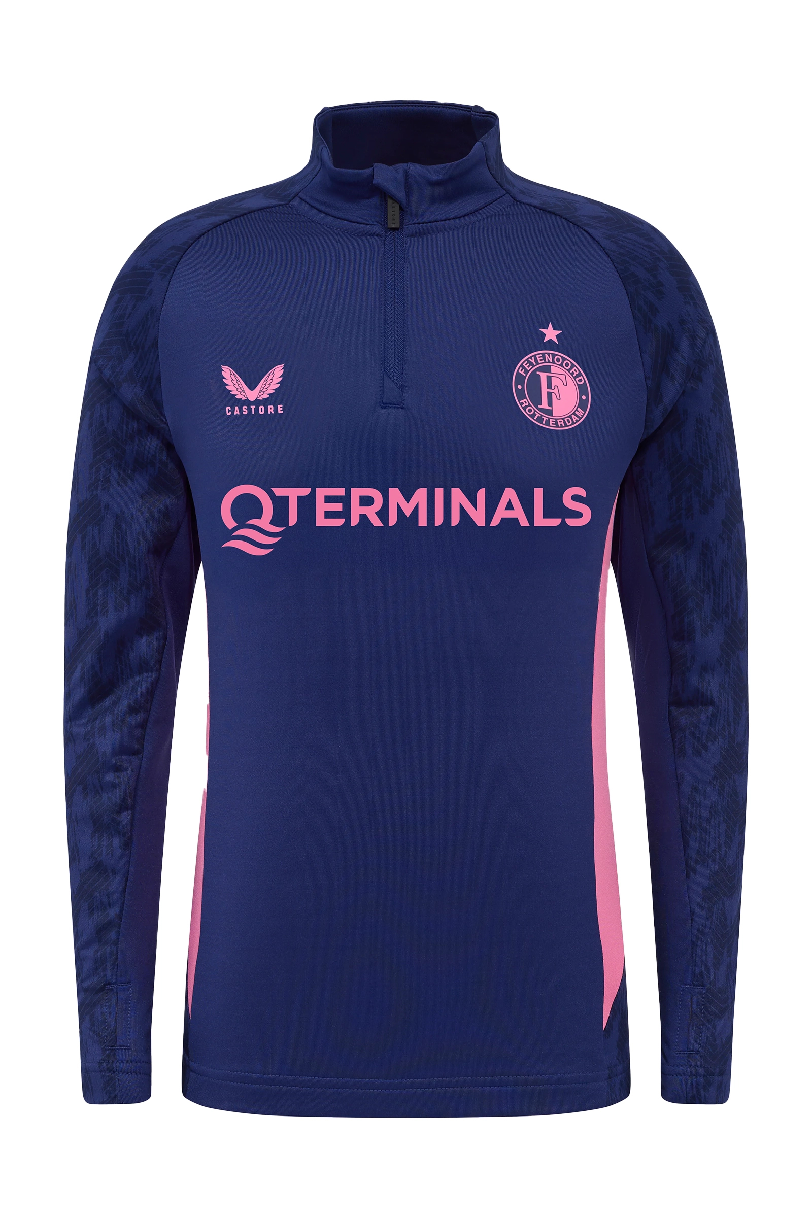 Voetbal jongens t-shirt replic blauw