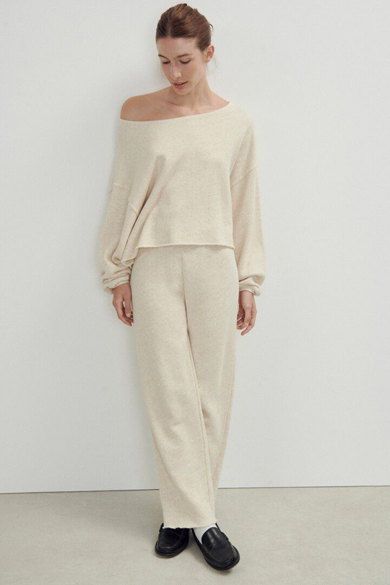 Dames sweater ecru