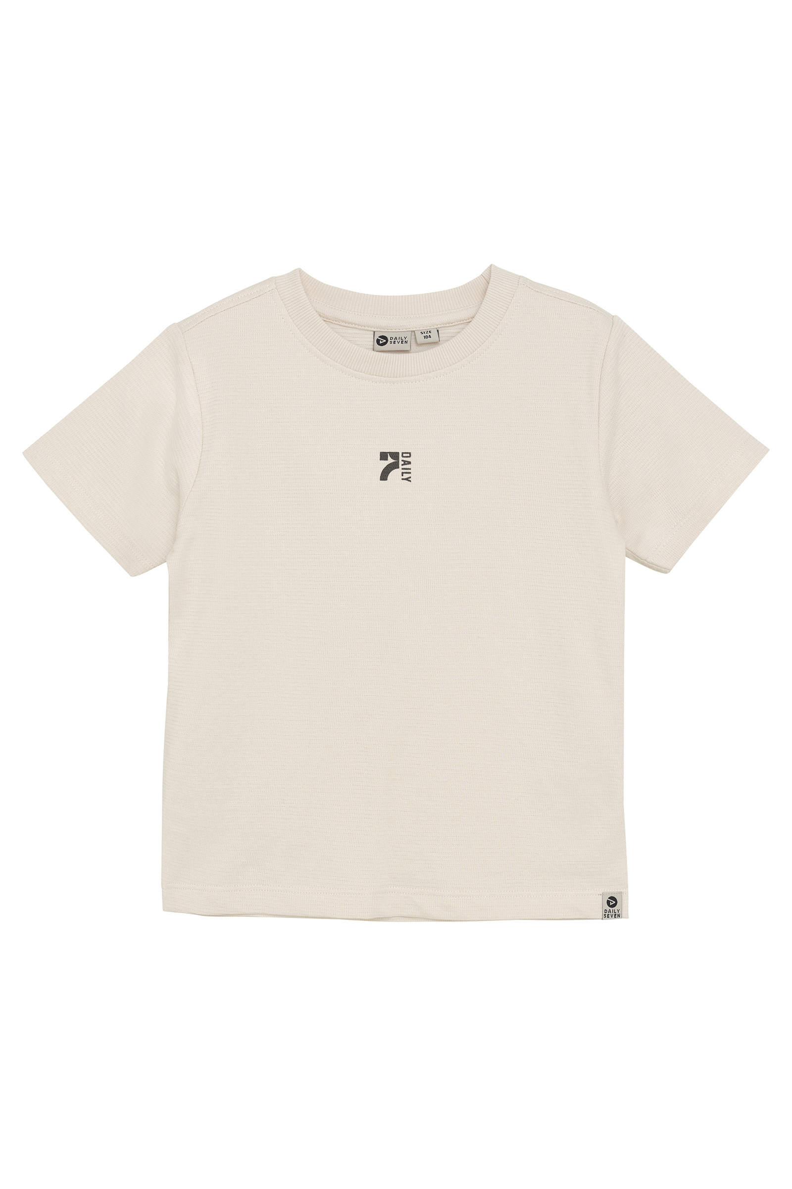 Jongens t-shirt korte mouw bruin