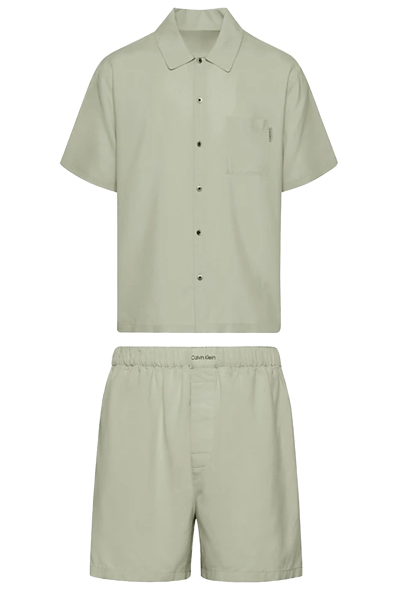 Nachtmode heren pyjama groen