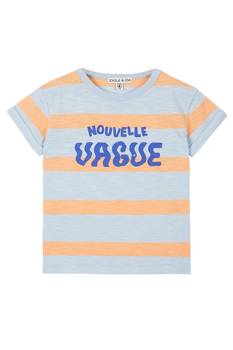 Emile Et Ida Jongens t-shirt korte mouw Oranje-1 1