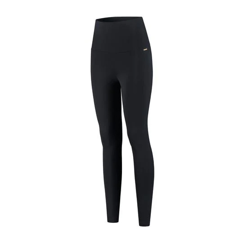 Fitness dames tight lang zwart