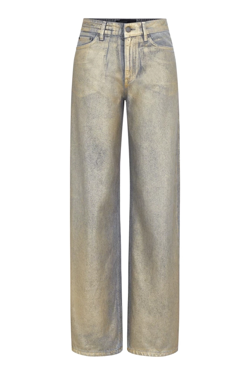 Dames broek geel