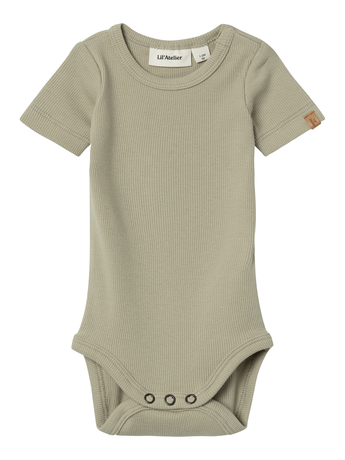 Baby romper korte mouw groen