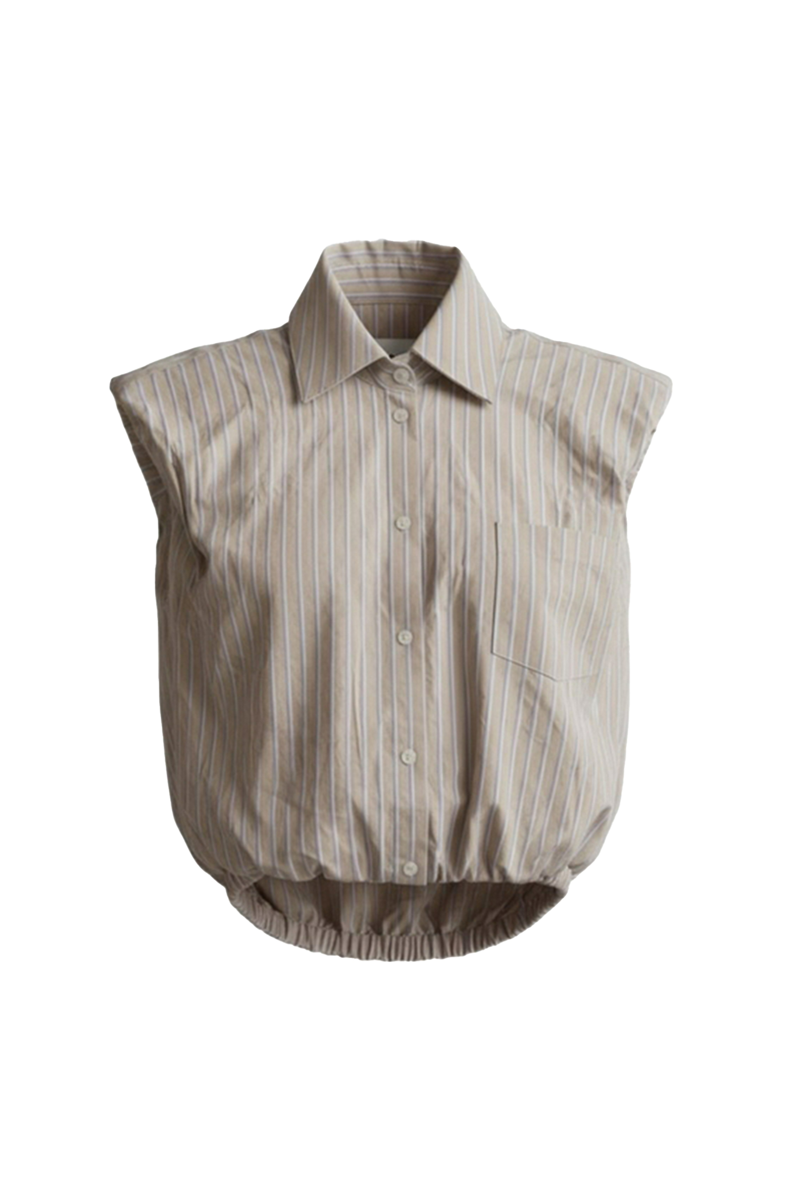 Dames blouse lange mouw blauw