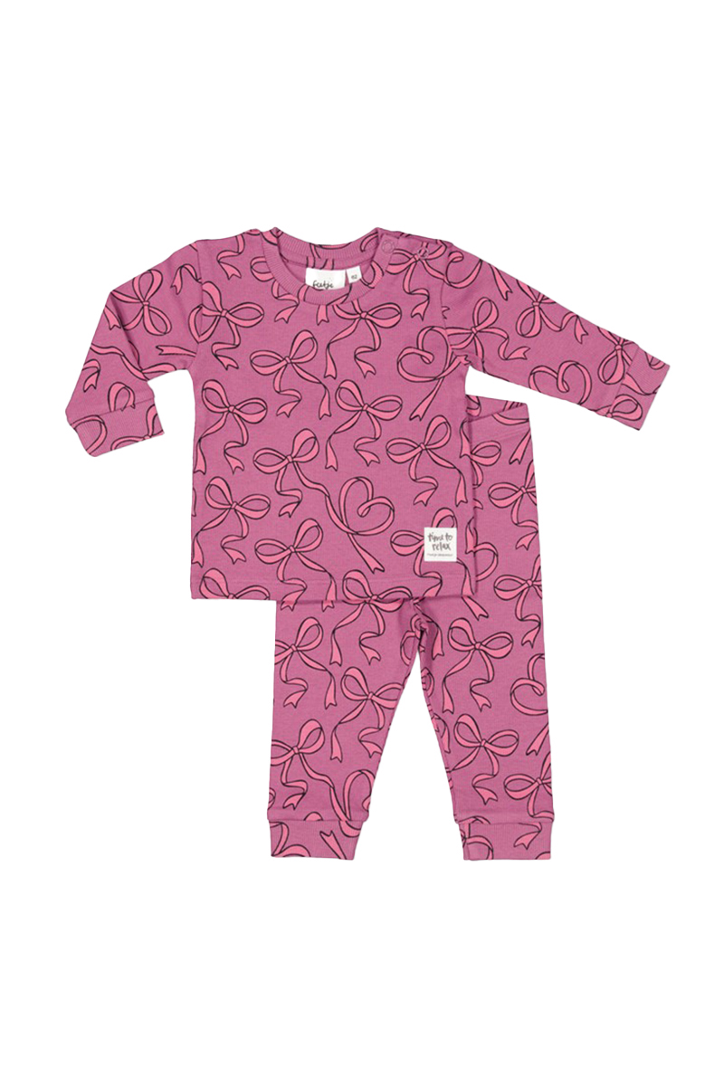 Baby pyjama paars