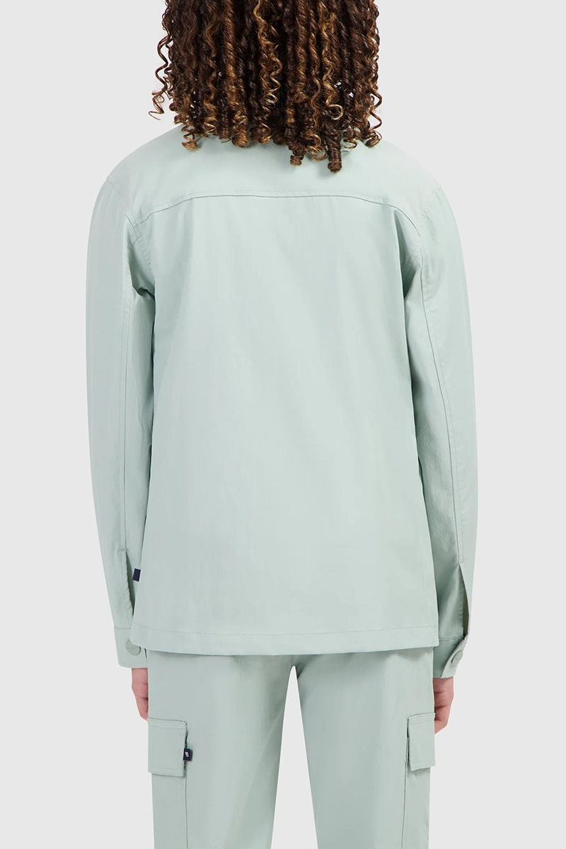 Ballin Regular fit cargo shirt Groen-1 3
