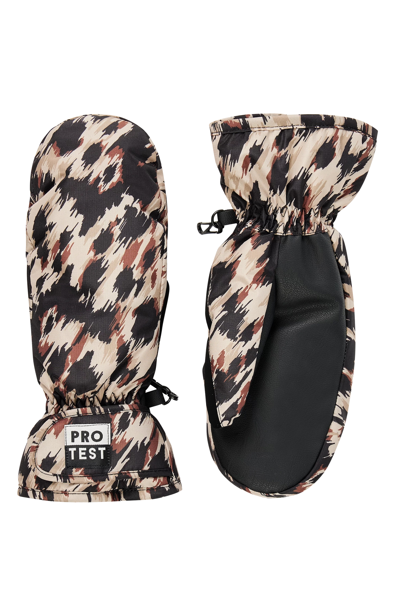 Wintersport handschoen ski sr bruin