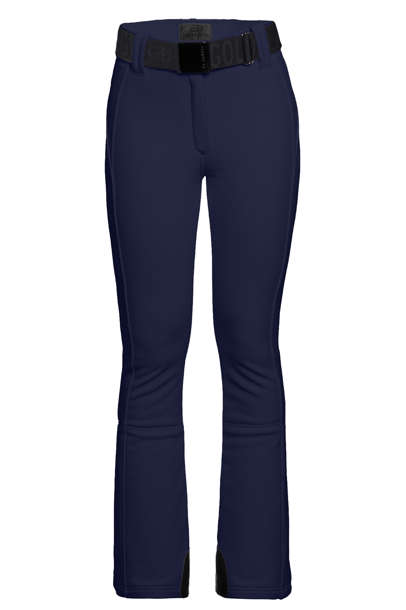 Wintersport dames strechbroek blauw