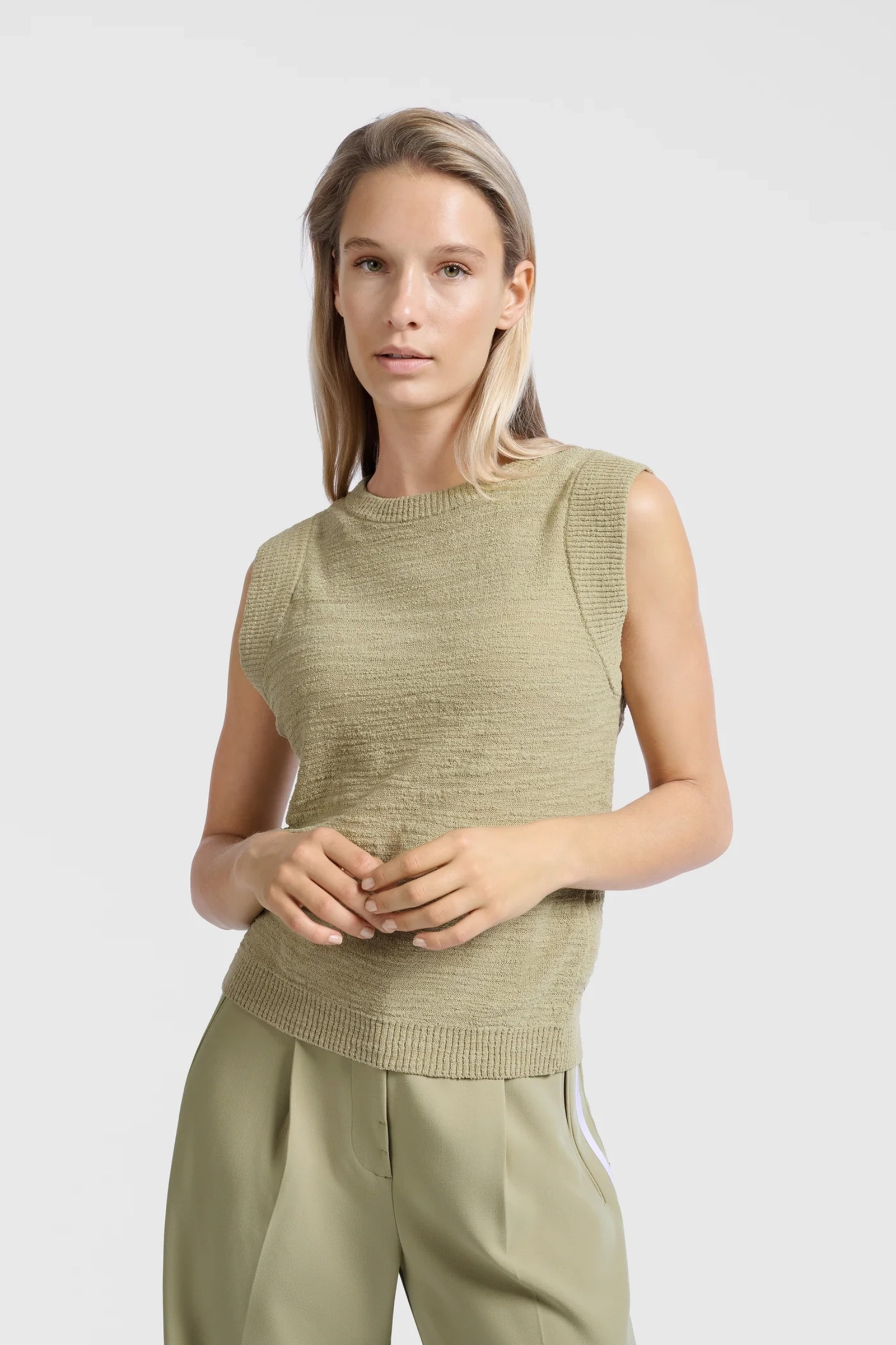 Dames top groen