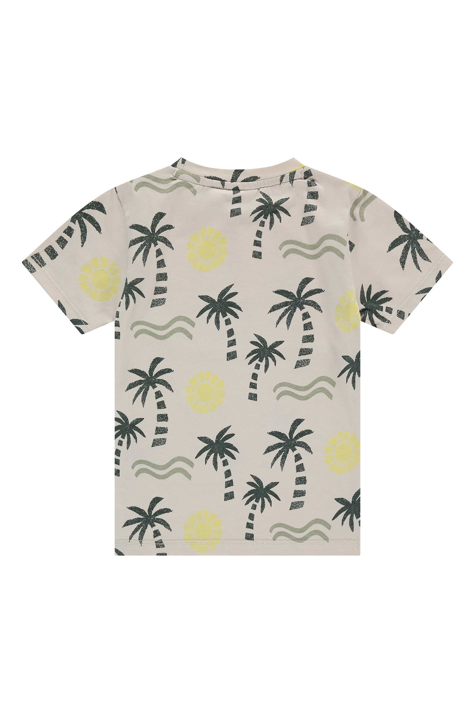 Stains and Stories Boys tshirt shortsleeve Ecru-1 2