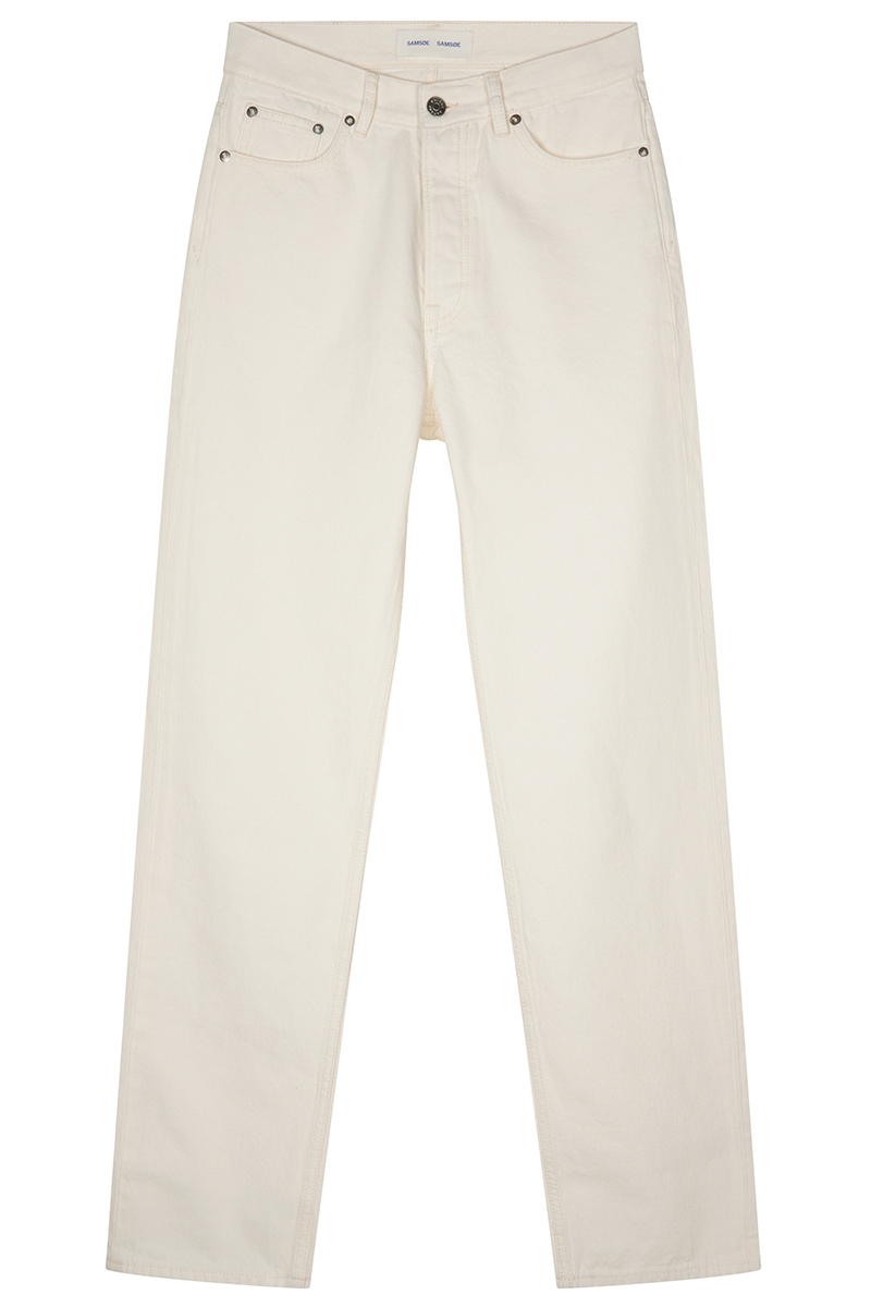 Dames broek ecru