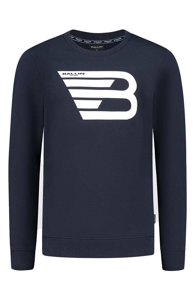 Ballin Jongens sweater Blauw-1 1