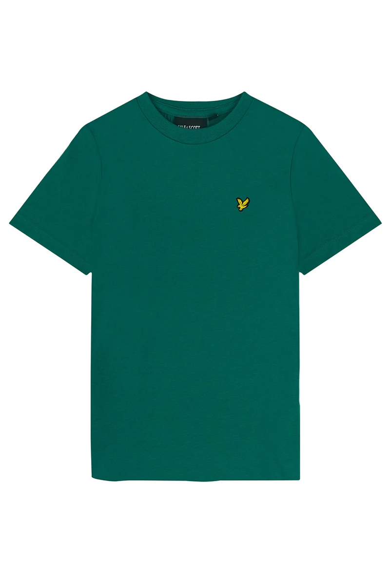 Lyle & Scott Plain tshirt Groen-1 1