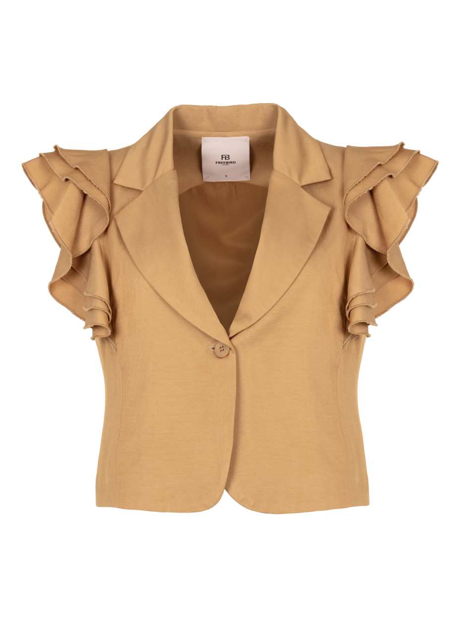 Freebird Blazer Ecru-1 1