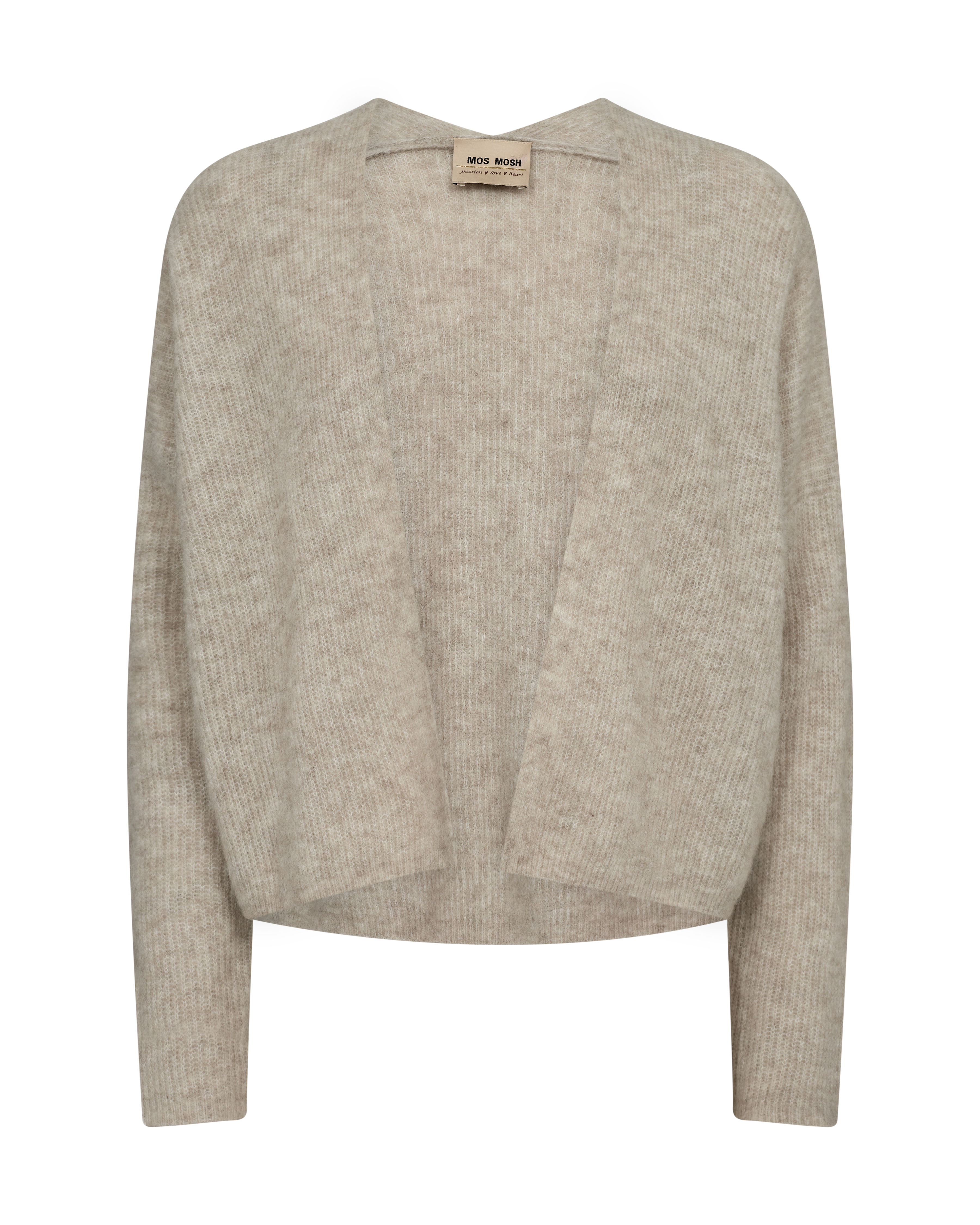 Dames vest grijs