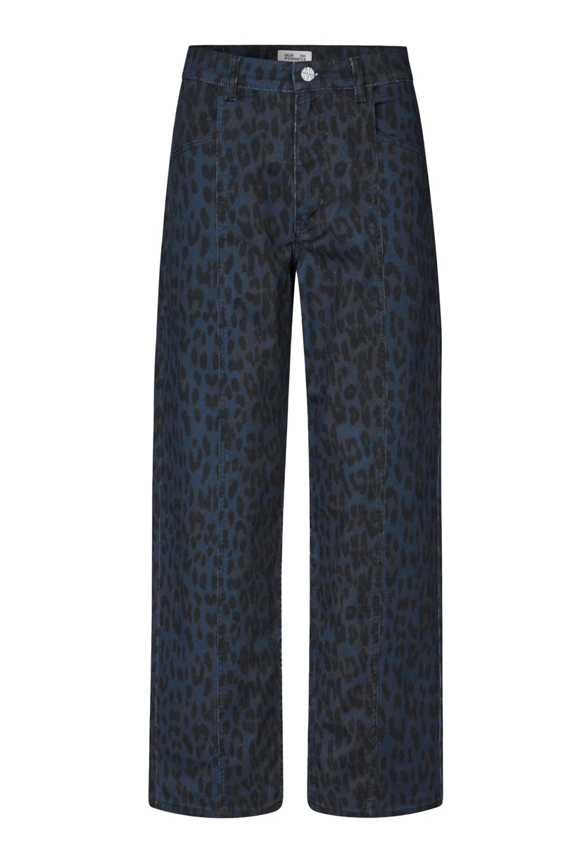 Dames broek blauw