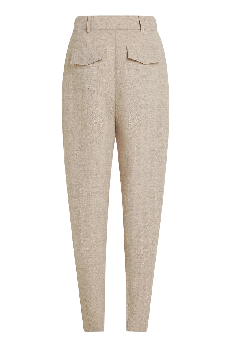 Dames broek ecru