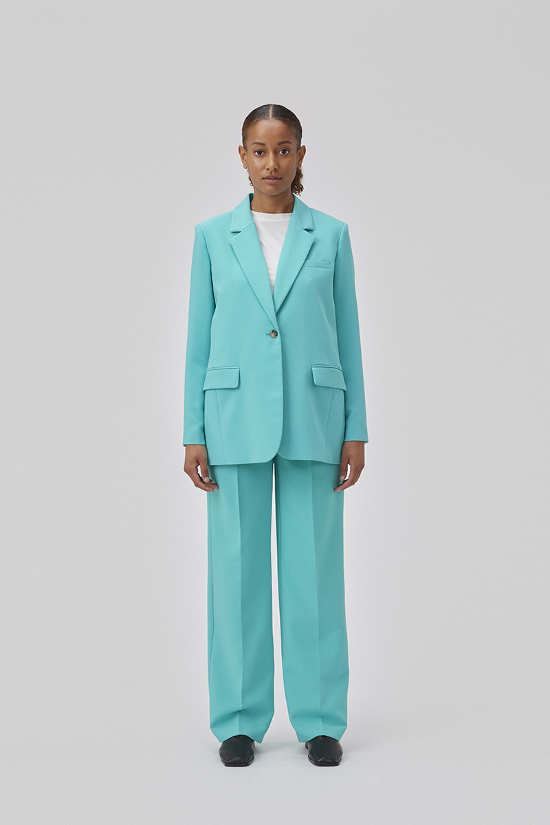 Dames blazer groen