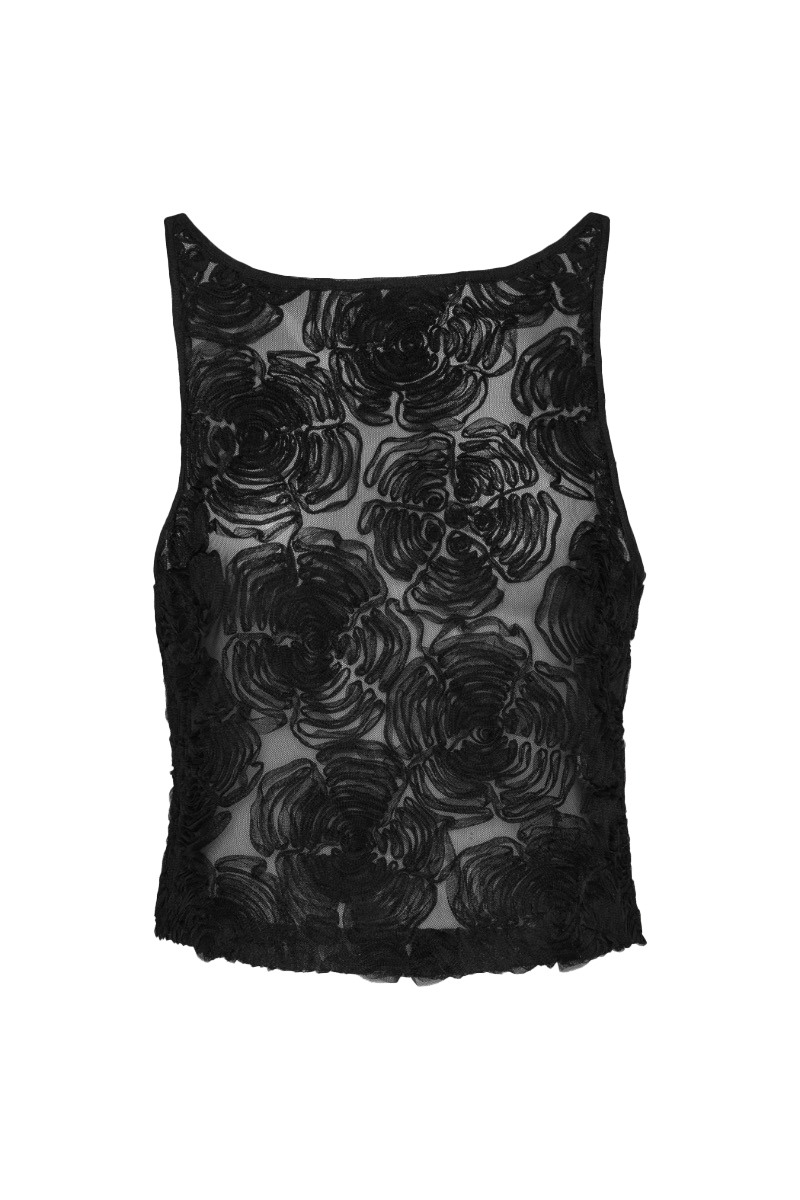 Dames top zwart