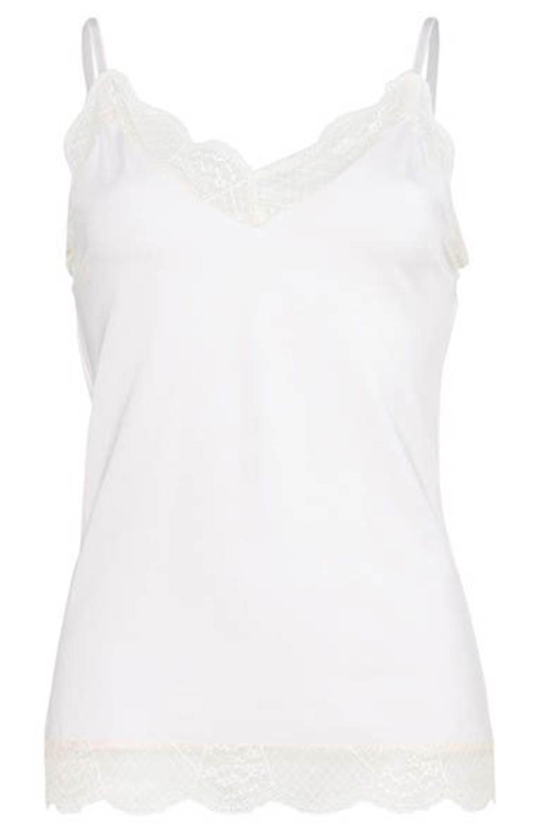 Dames top ecru