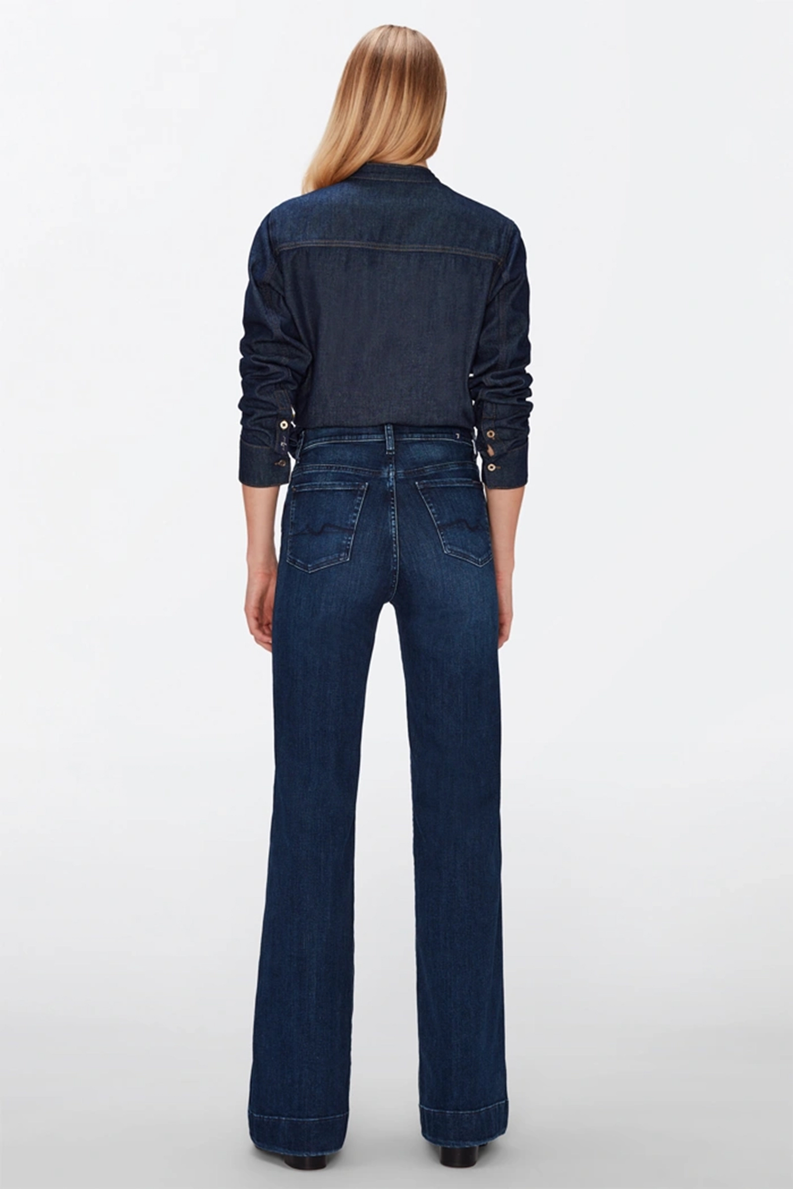 7 For All Mankind Modern dojo Blauw-1 3