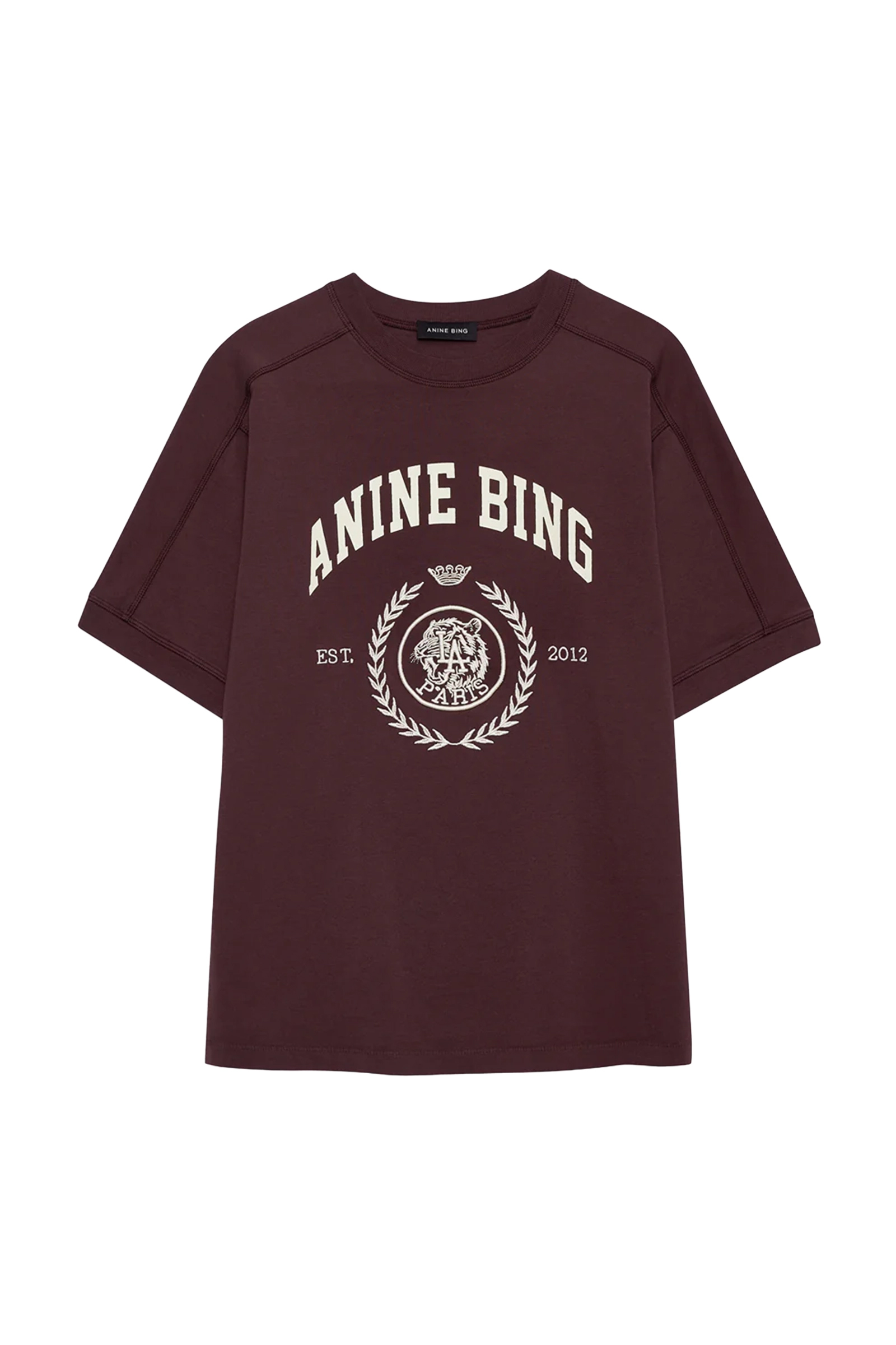 Dames t-shirt korte mouw rood