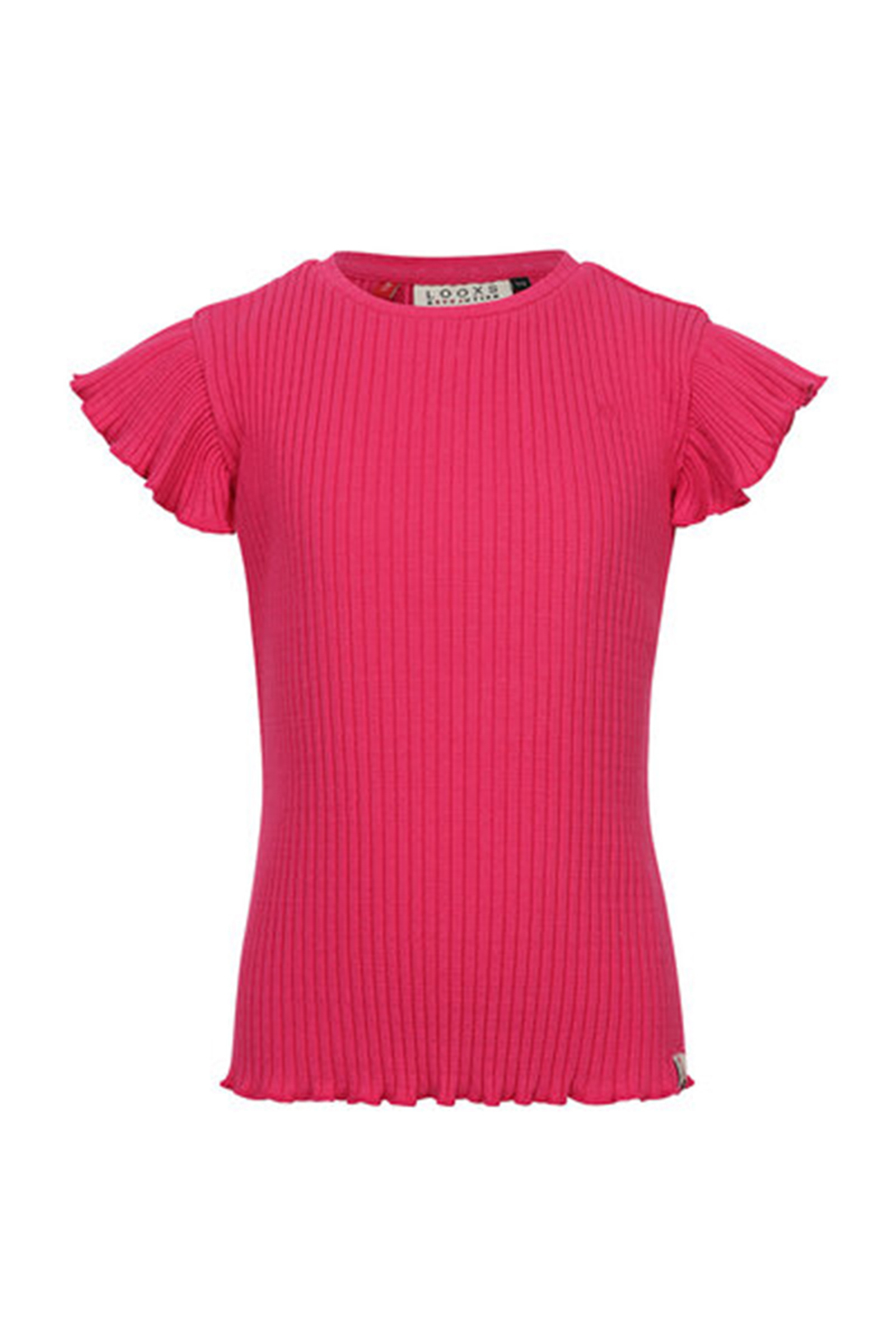 Meisjes t-shirt korte mouw rose