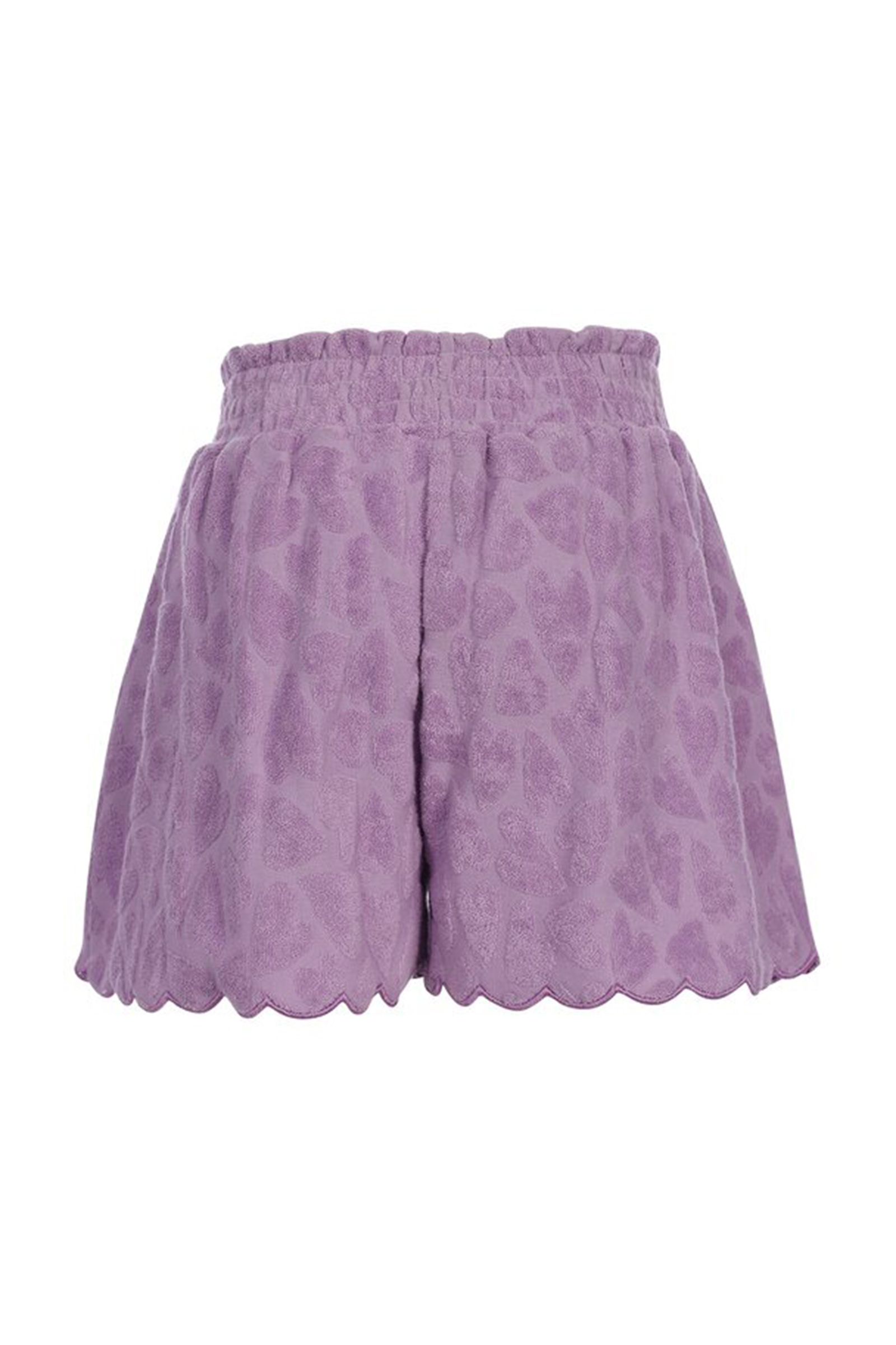 Meisjes short paars