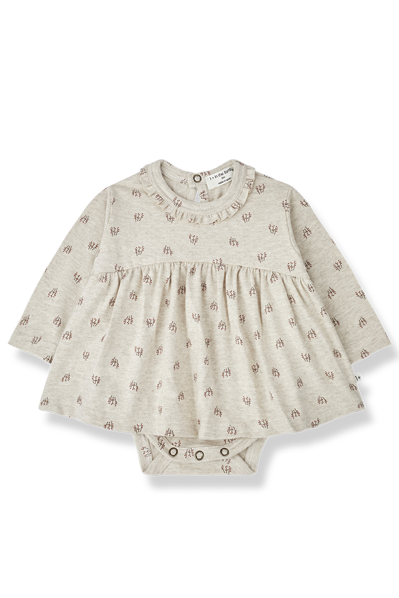 Baby t-shirt lange mouw ecru