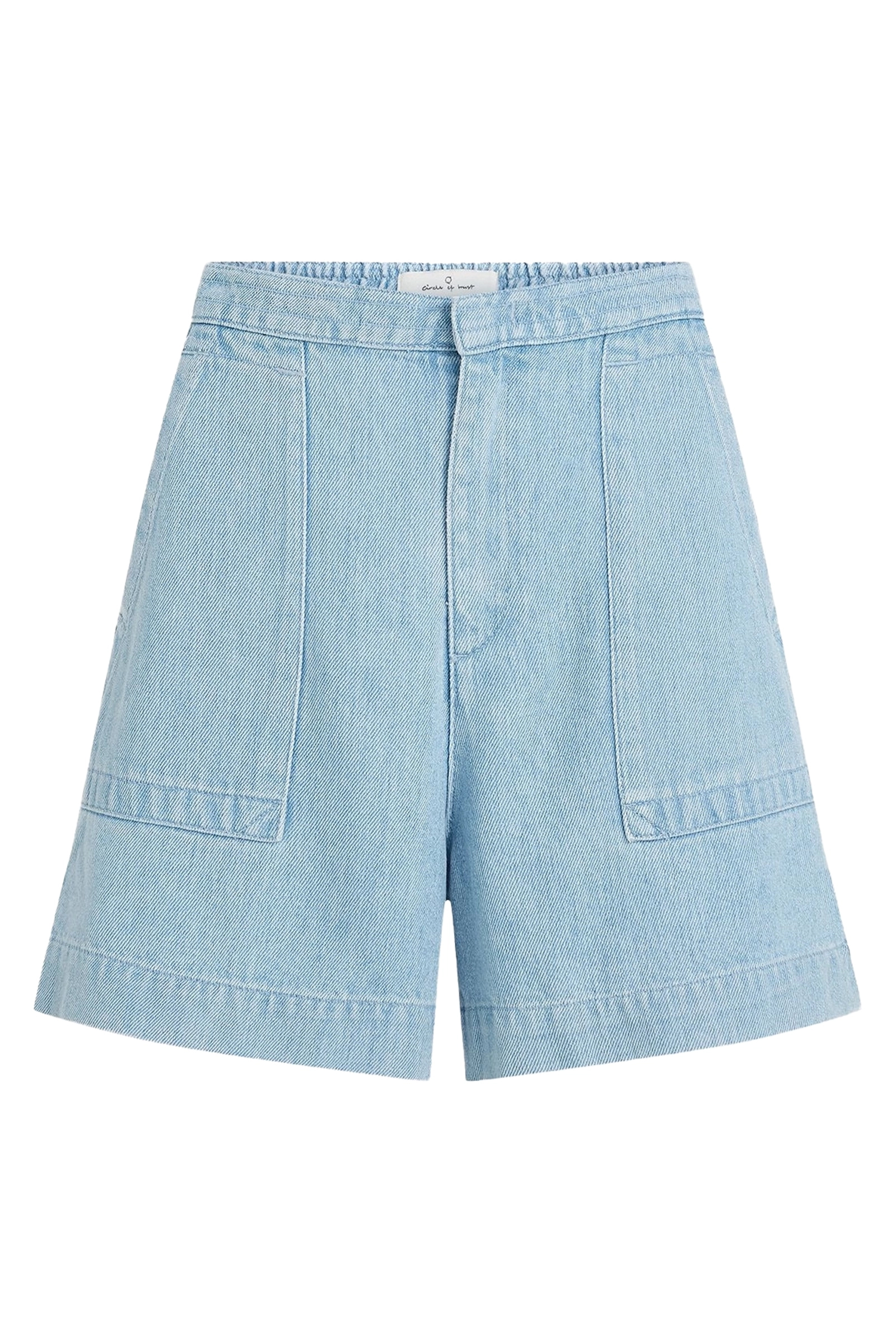 Dames short blauw