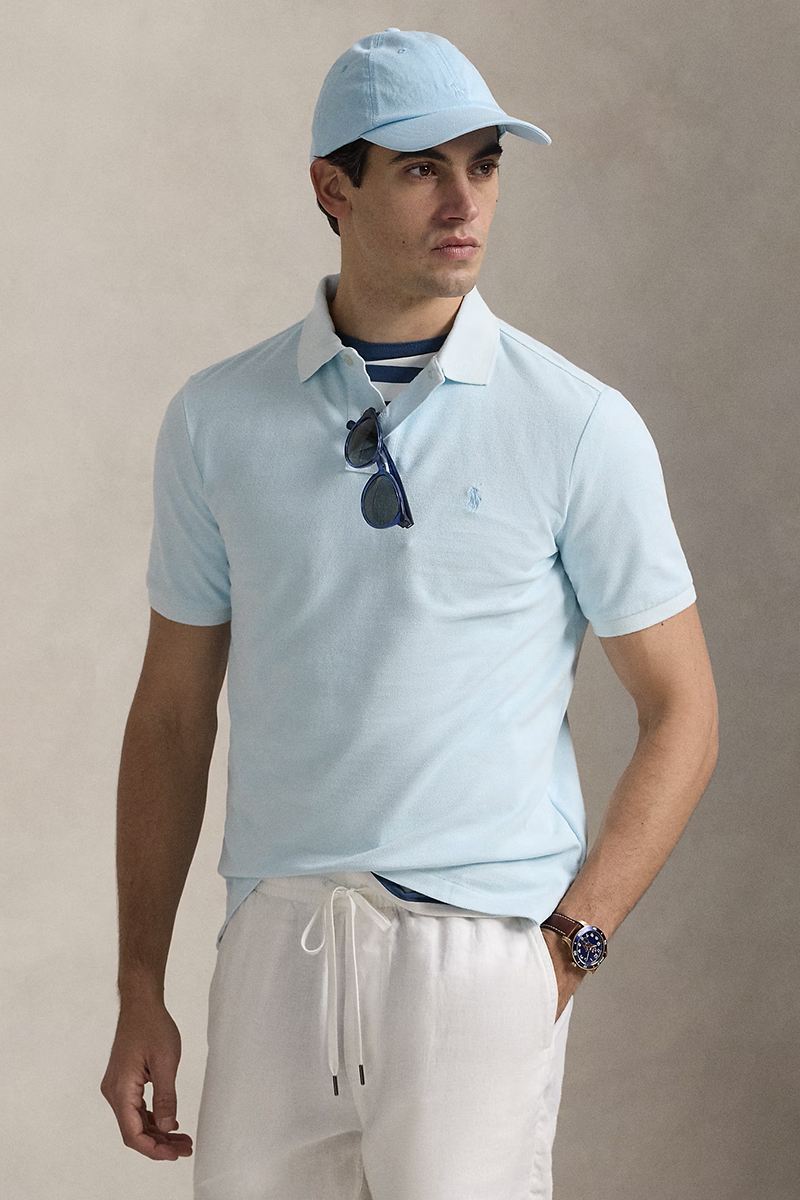 Polo Ralph Lauren 20/1 Mesh Blauw-1 2