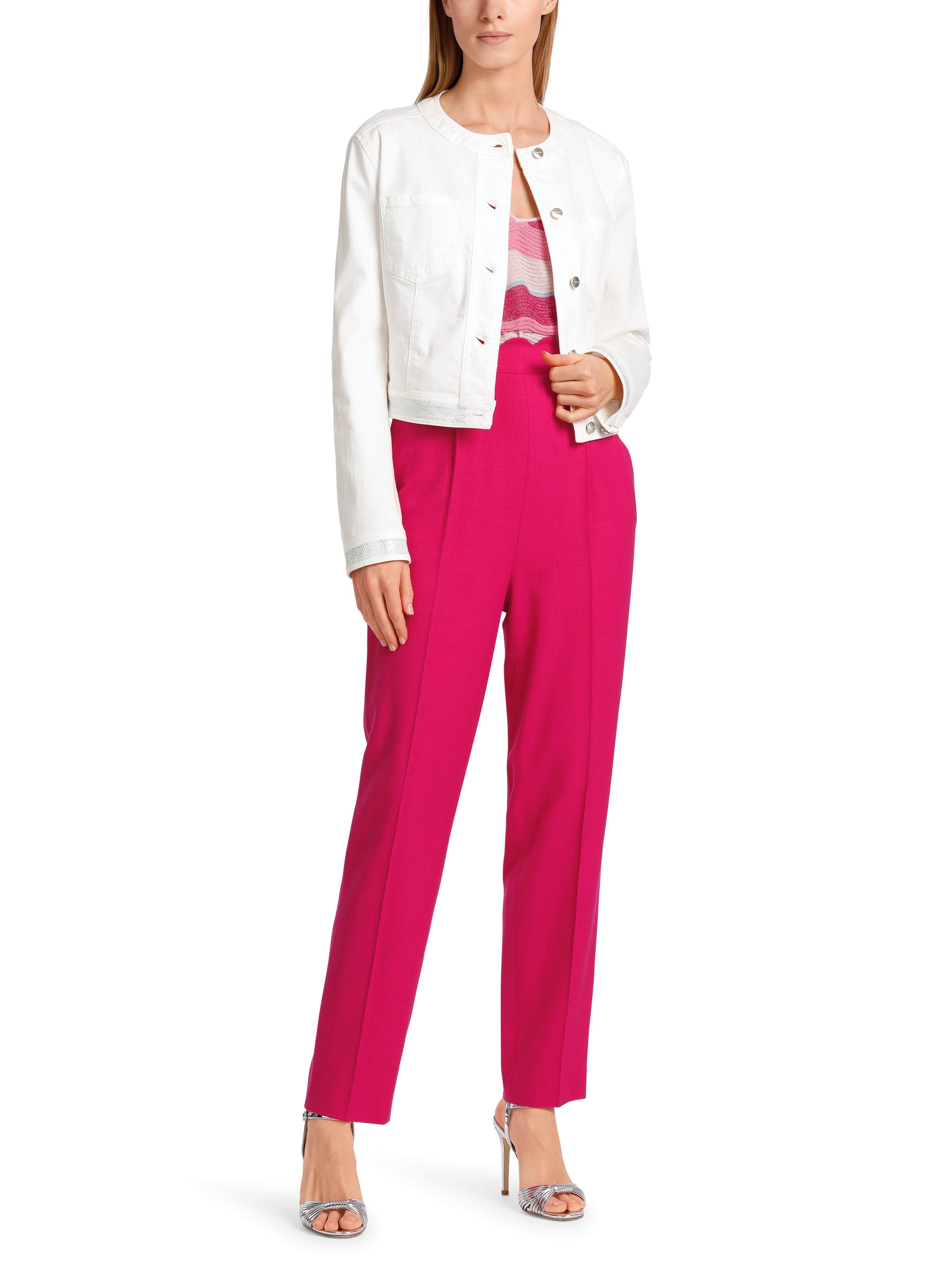 Dames broek paars