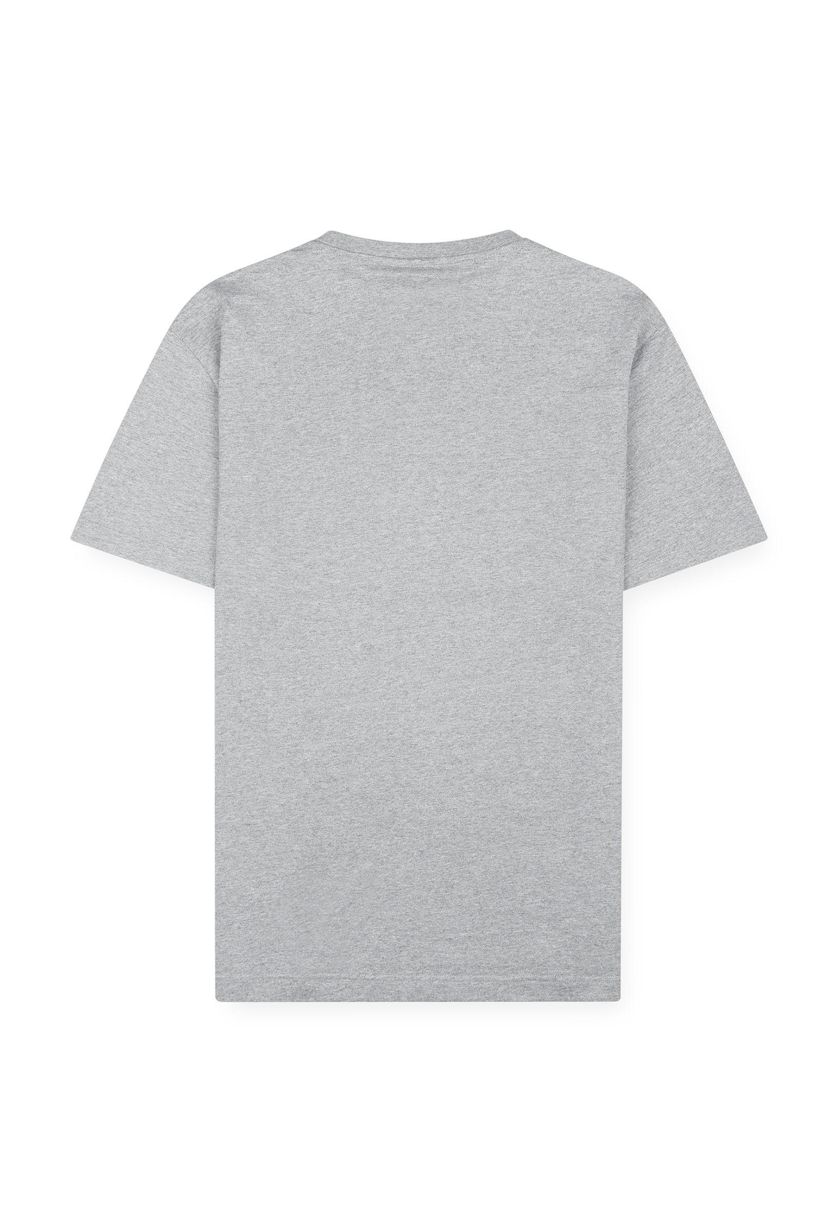 Heren t-shirt kortemouw grijs