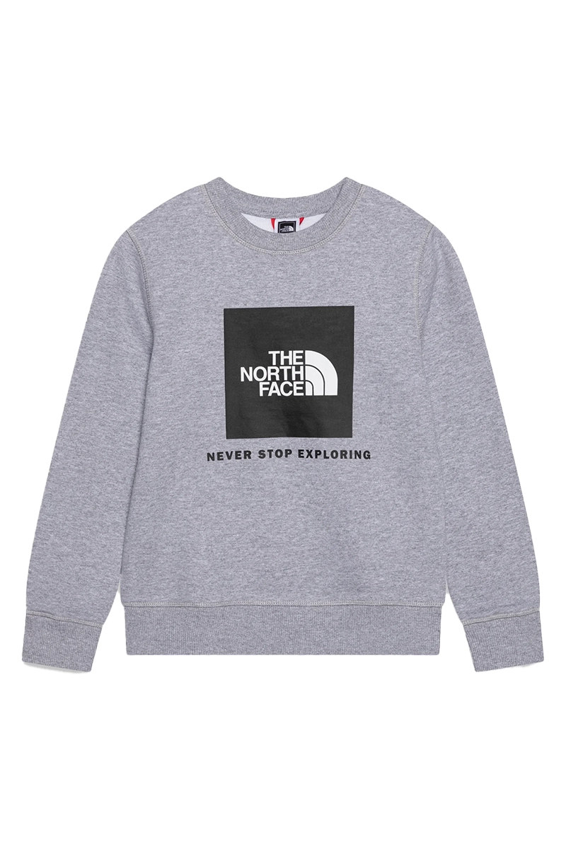 The North Face TEEN REDBOX CREW Grijs-1 1