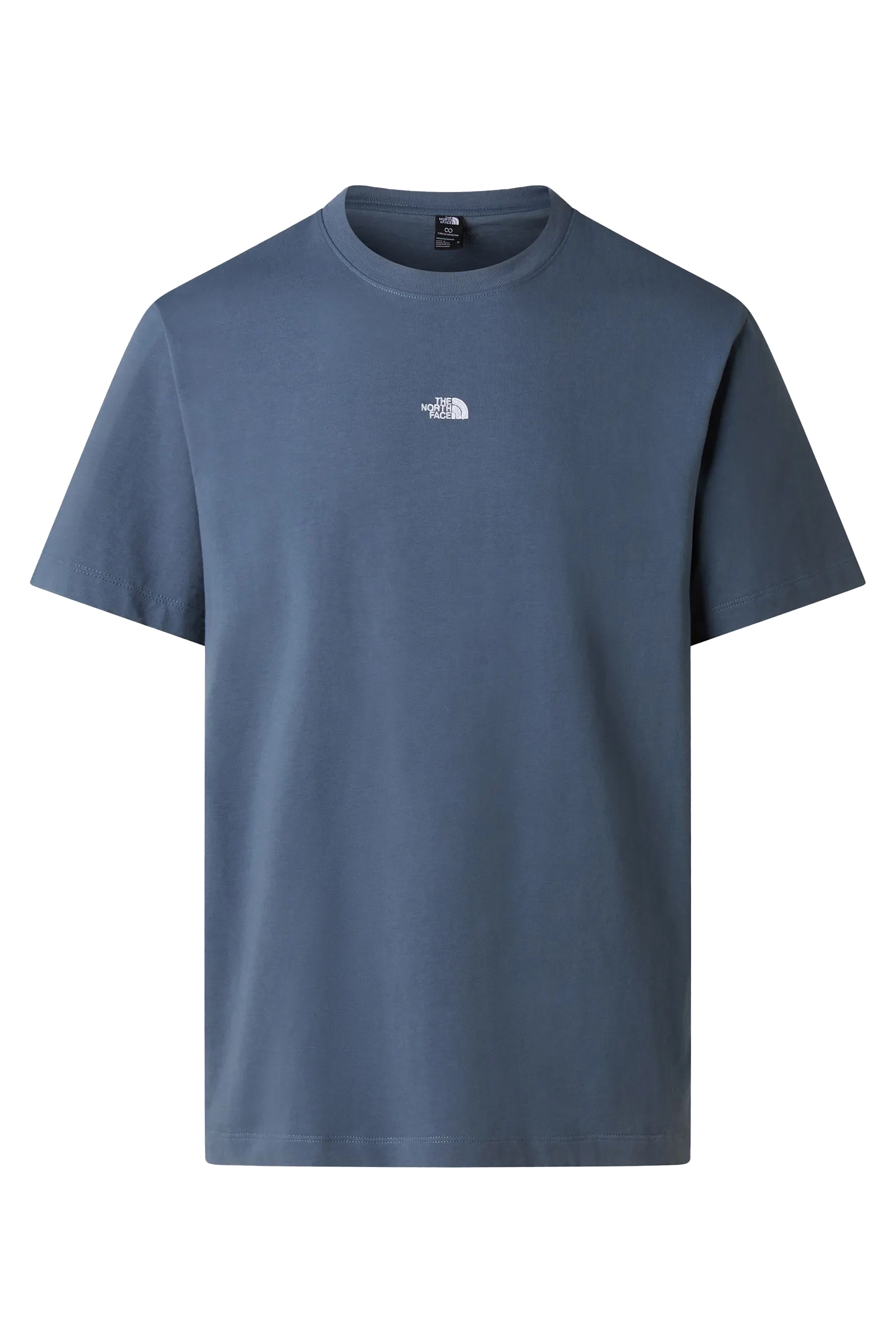Casual heren t-shirt km grijs