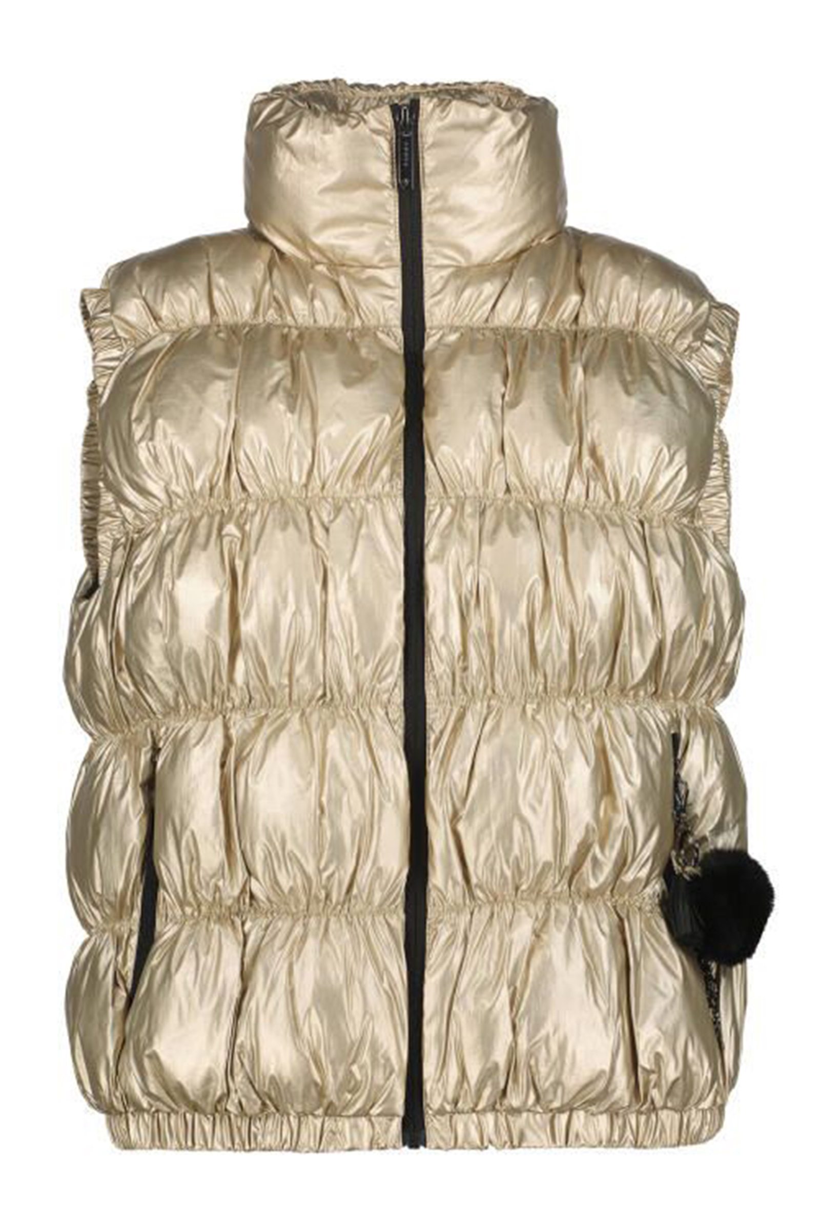 Casual dames bodywarmer goud