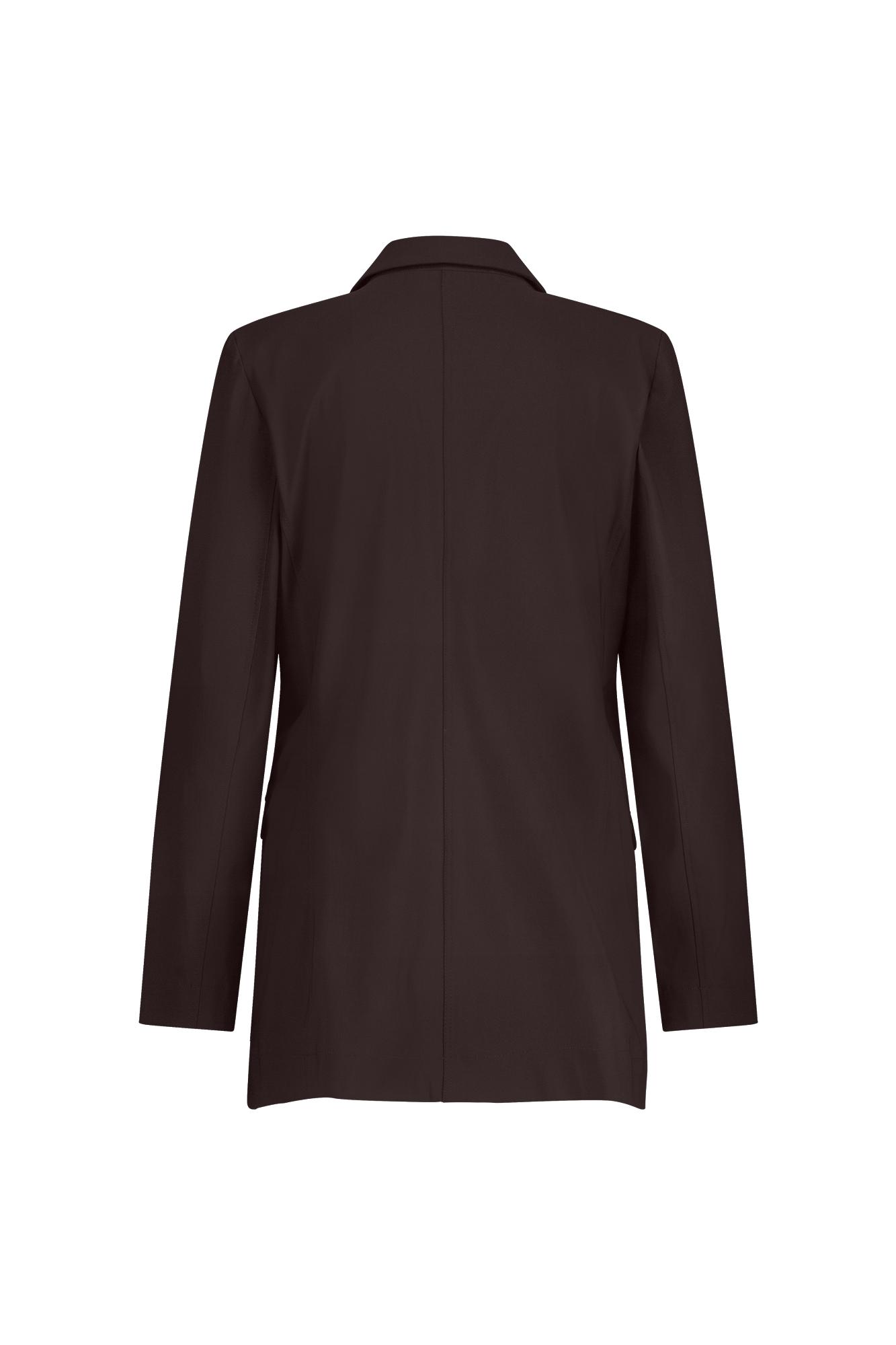 Dames blazer bruin